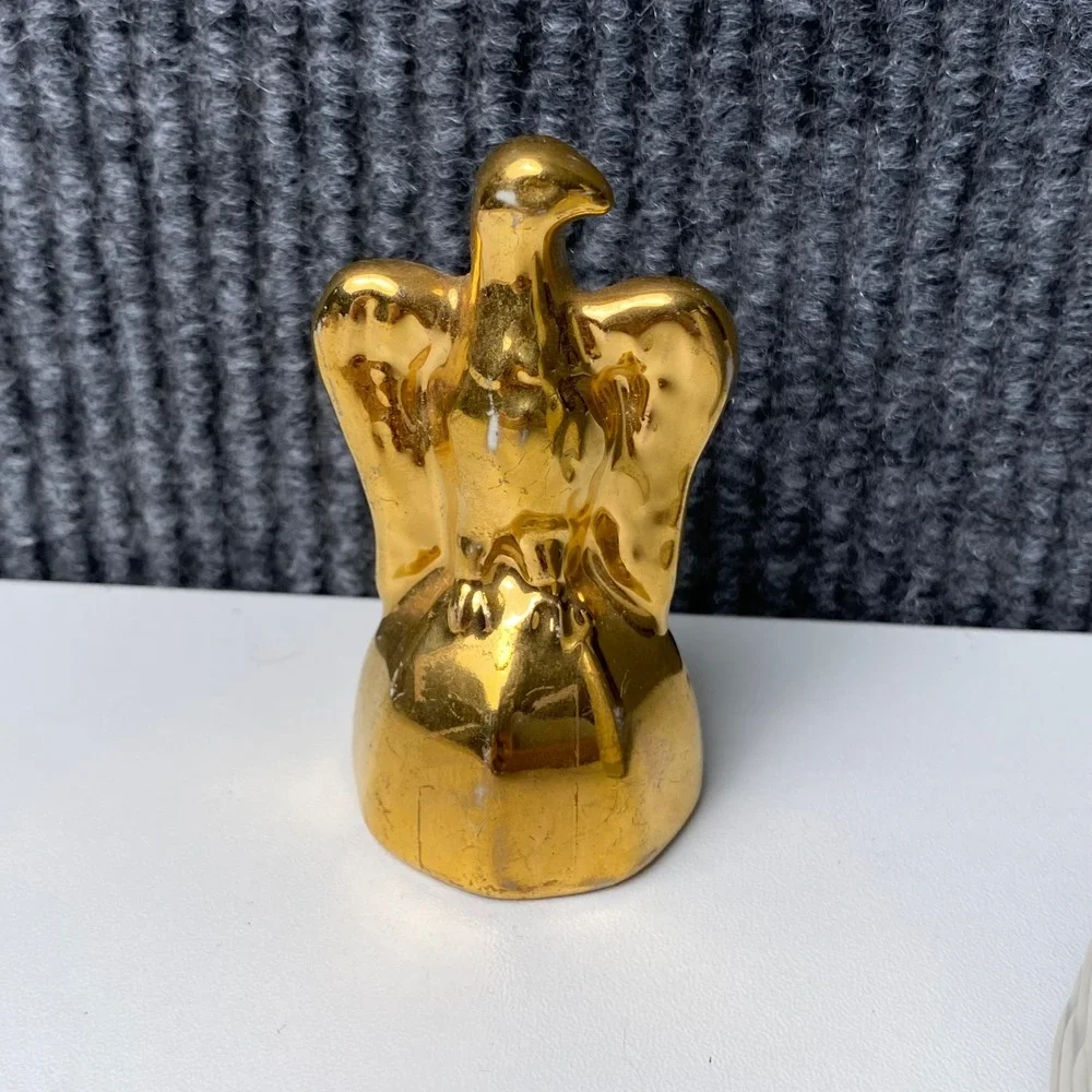 Vintage Ezra Brooks 1969 New Hampshire State House Decanter Heritage China Eagle